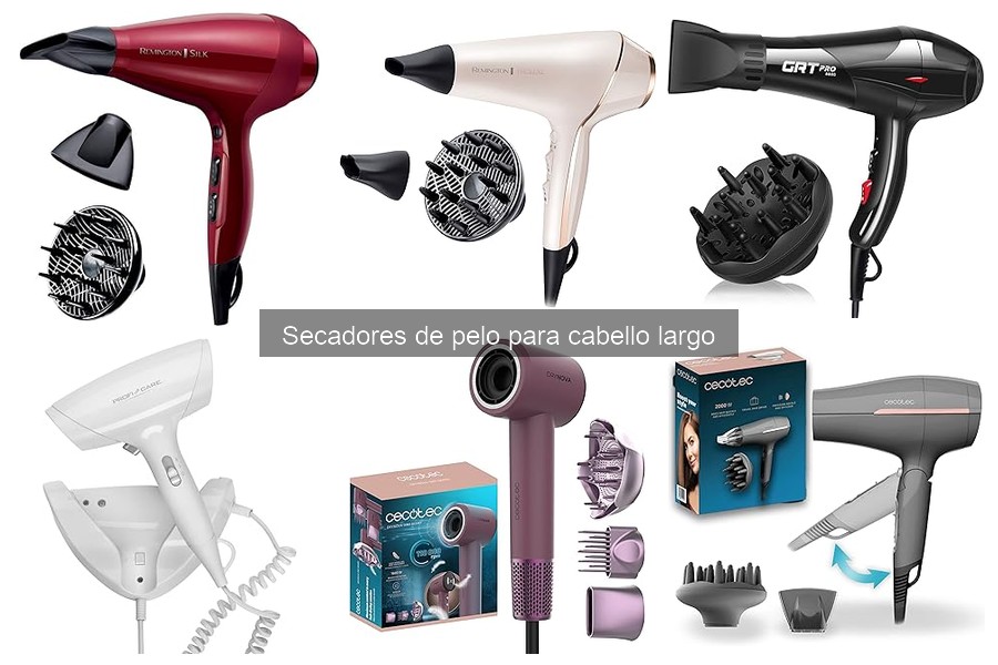 Ventajas de usar un secador de pelo para cabello largo