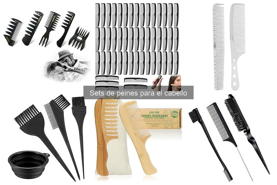 Ventajas de Usar un Set de Peines de Calidad para Tu Cabello