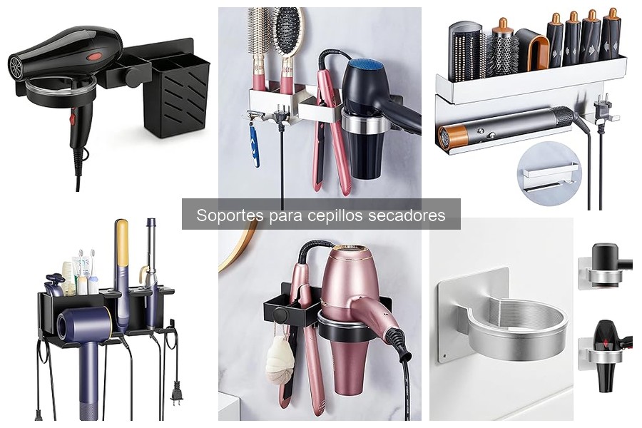 Ventajas de usar un soporte para cepillos secadores