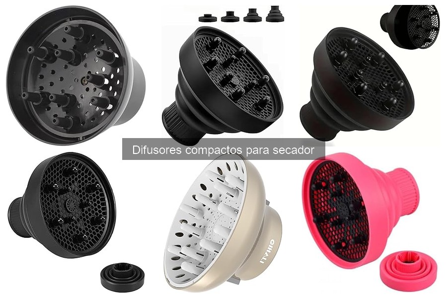 Ventajas del difusor compacto para secador de cabello