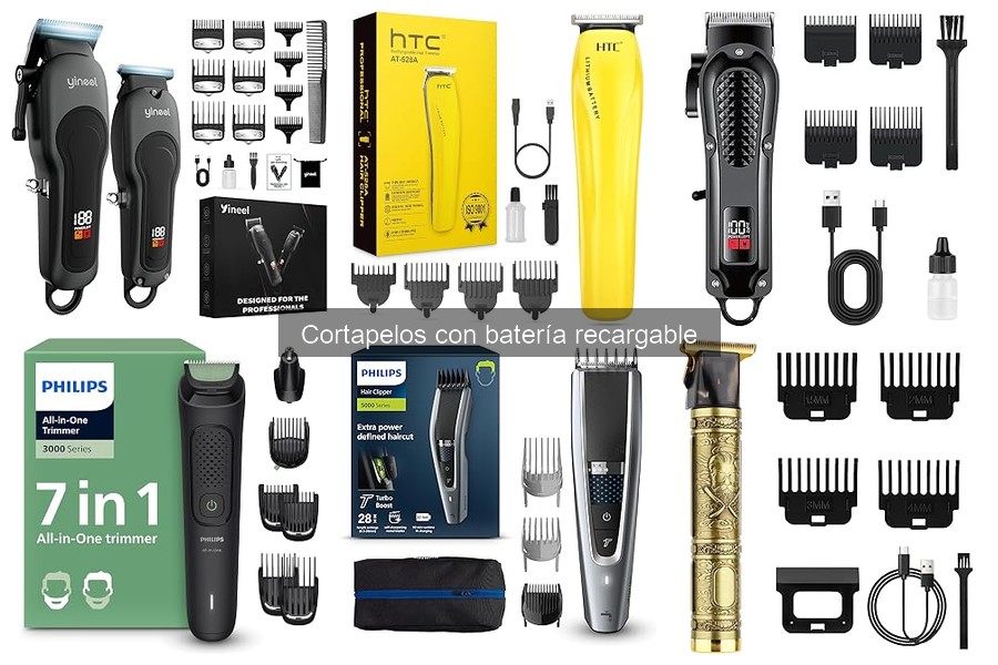 Ventajas y desventajas de cortapelos recargables