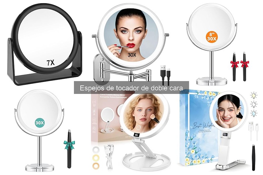 Ventajas y desventajas de espejos de tocador de doble cara