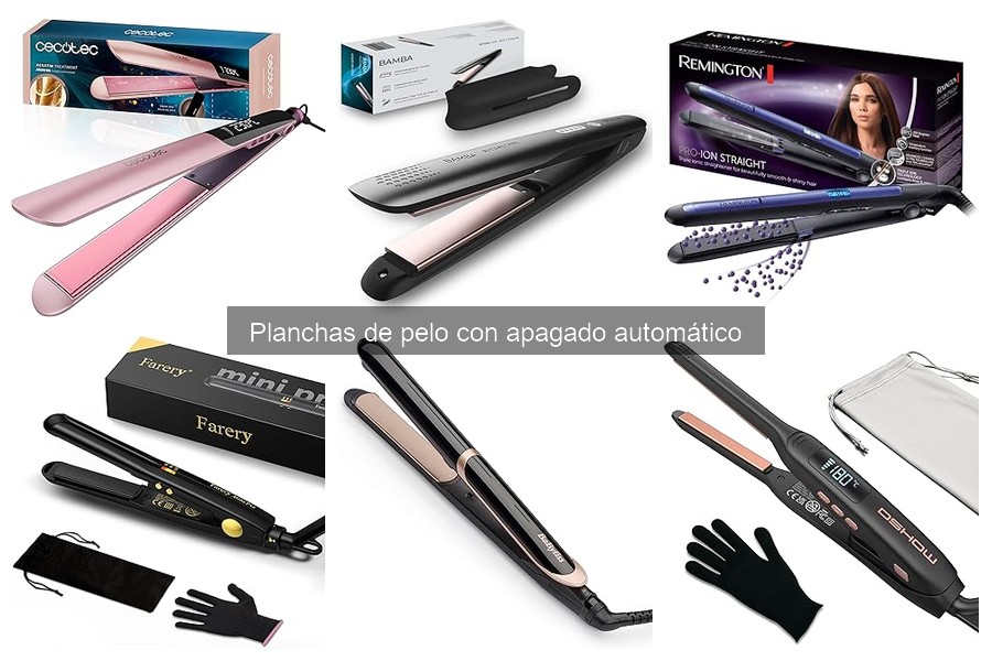 Ventajas y desventajas de las planchas de pelo con apagado automático