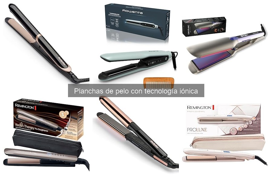Ventajas y desventajas de las planchas de pelo iónicas