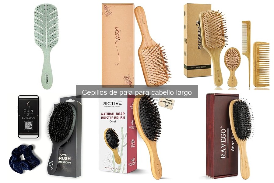 Ventajas y desventajas de los cepillos de pala para cabello largo