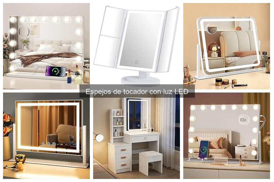 Ventajas y desventajas de los espejos de tocador con luz LED