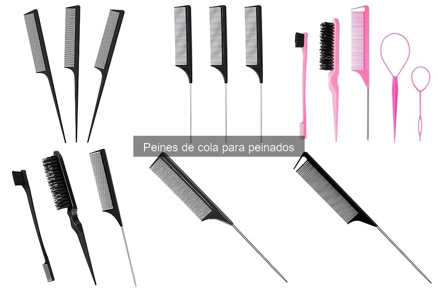 Ventajas y desventajas de los peines de cola para peinados