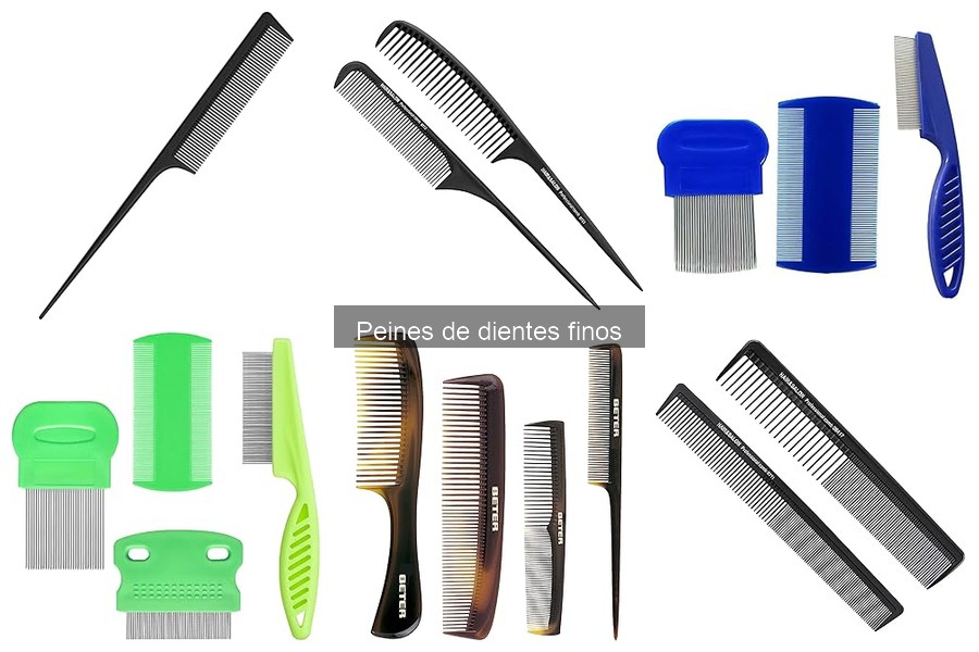 Ventajas y desventajas de los peines de dientes finos