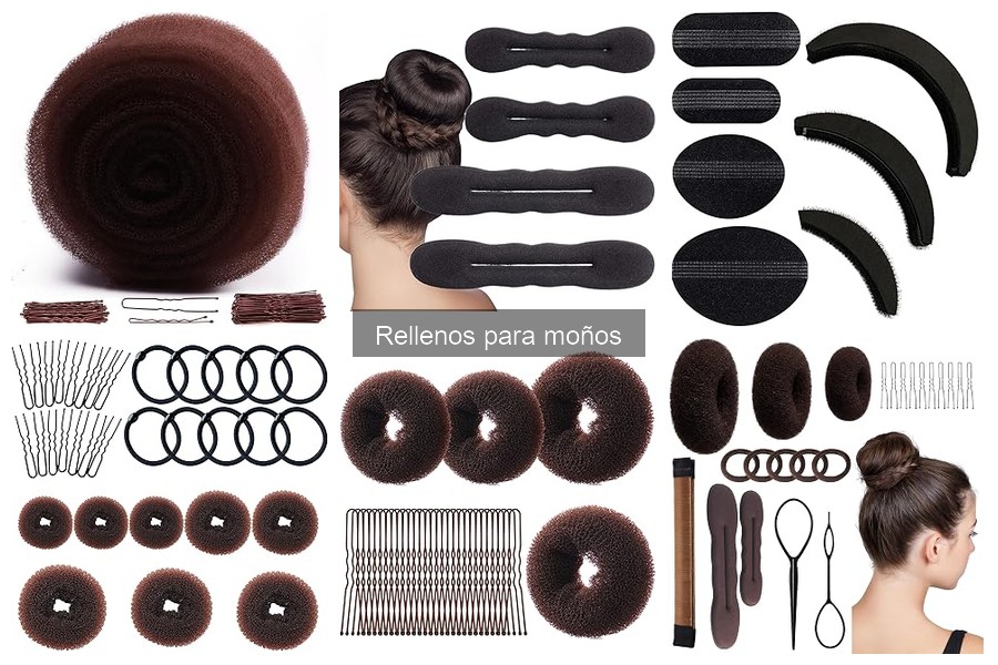 Ventajas y desventajas de los rellenos para moños