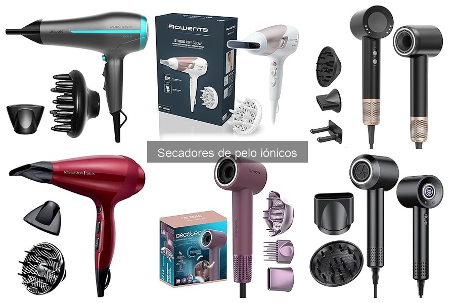 Ventajas y desventajas de los secadores de pelo iónicos