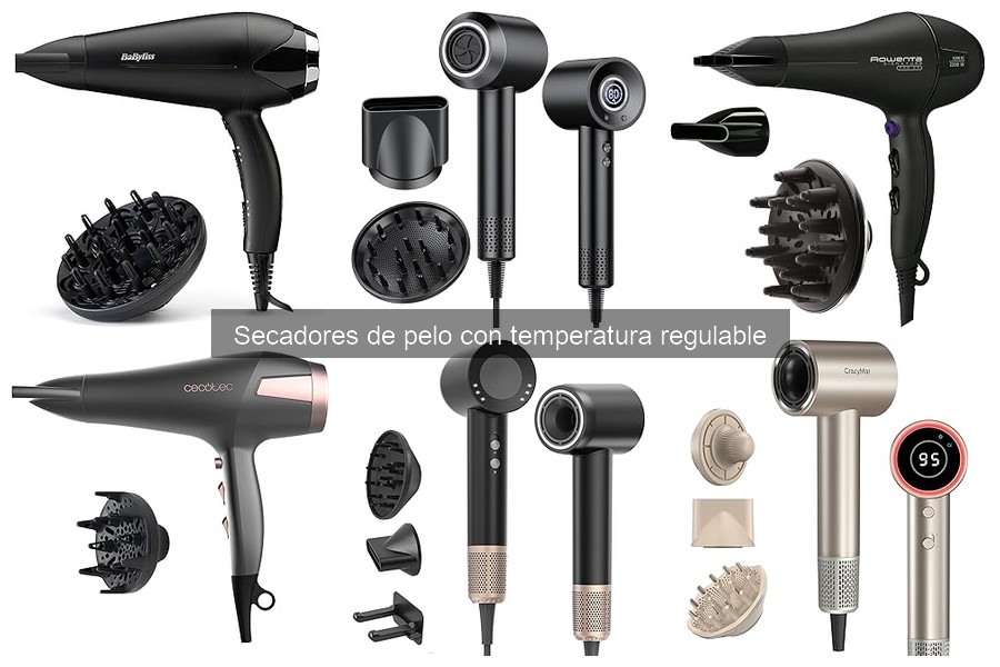 Ventajas y desventajas de secadores de pelo con temperatura regulable