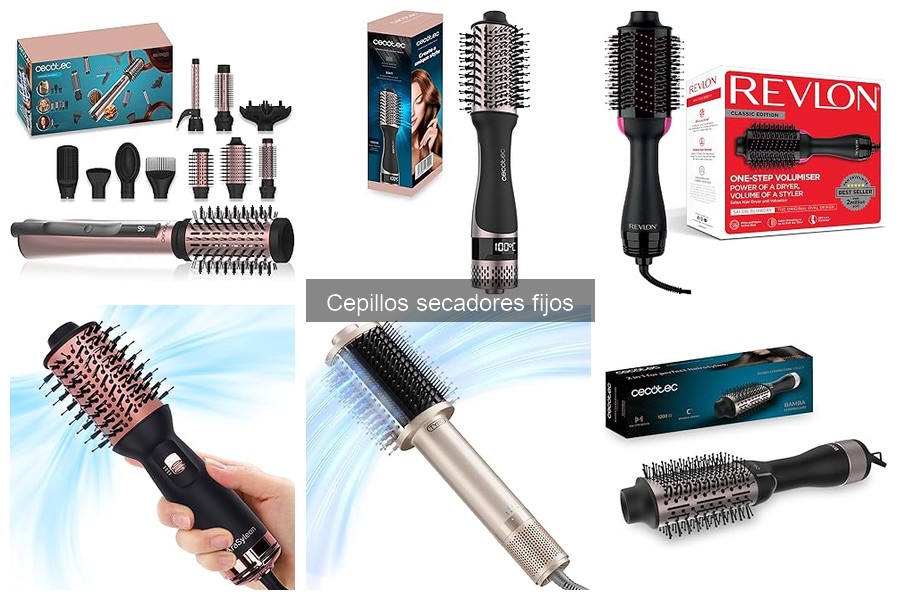 Ventajas y desventajas del cepillo secador fijo