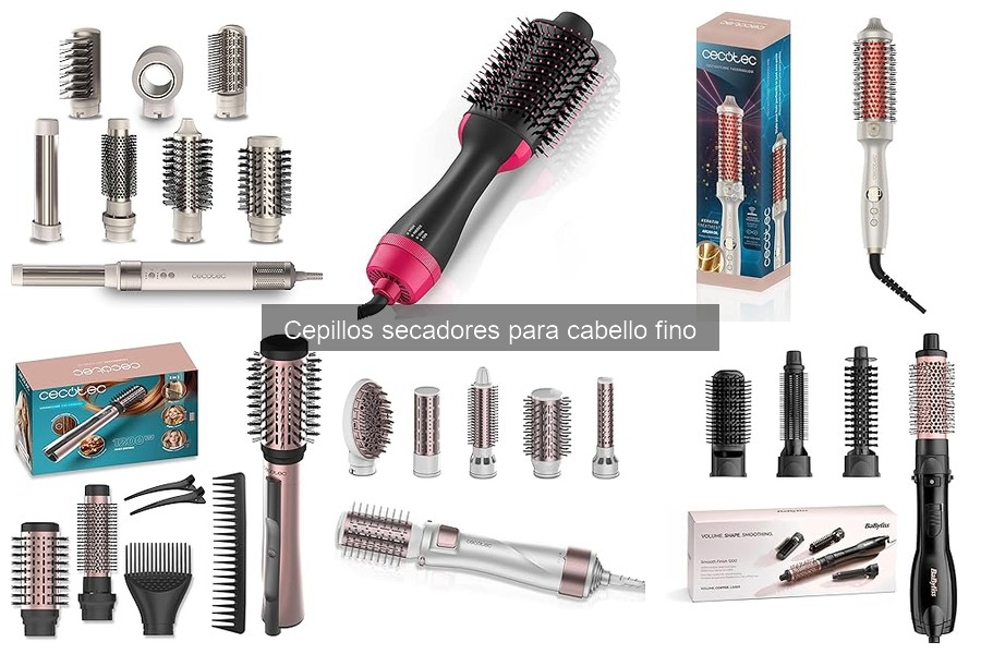 Ventajas y desventajas del cepillo secador para cabello fino